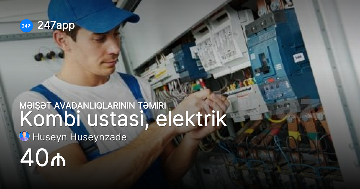 Kombi ustasi, elektrik